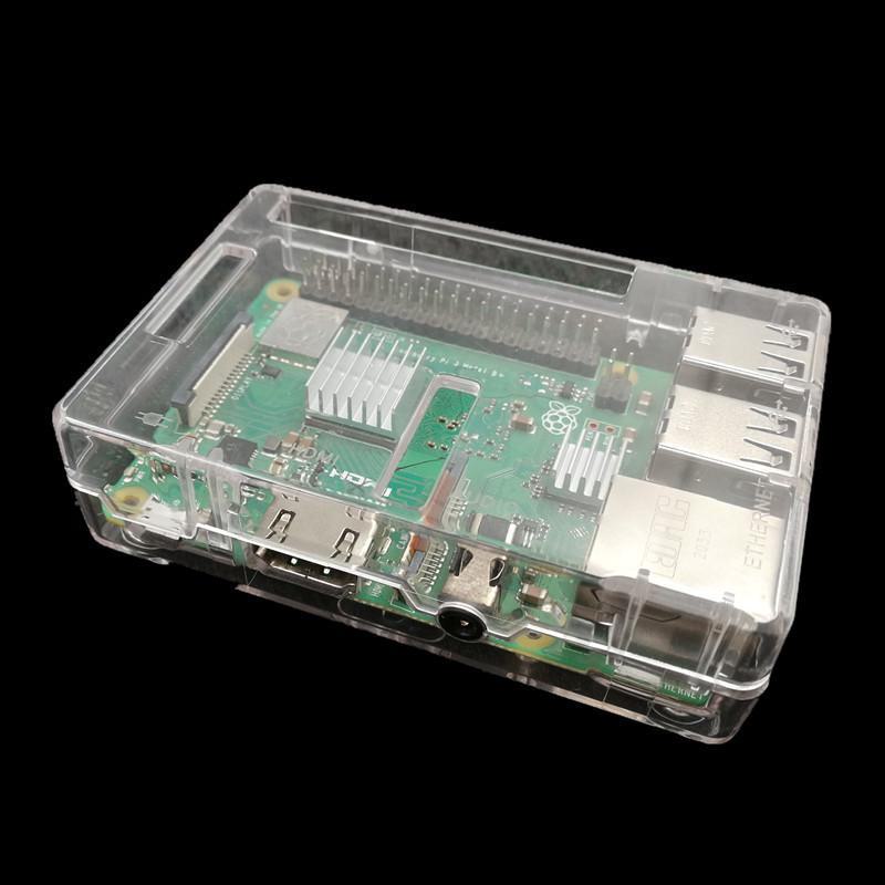 Прозрачный корпус из АБС-пластика для Raspberry Pi 3B+