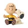 JIM SHORE Charlie Brown with Snoopy 6017915