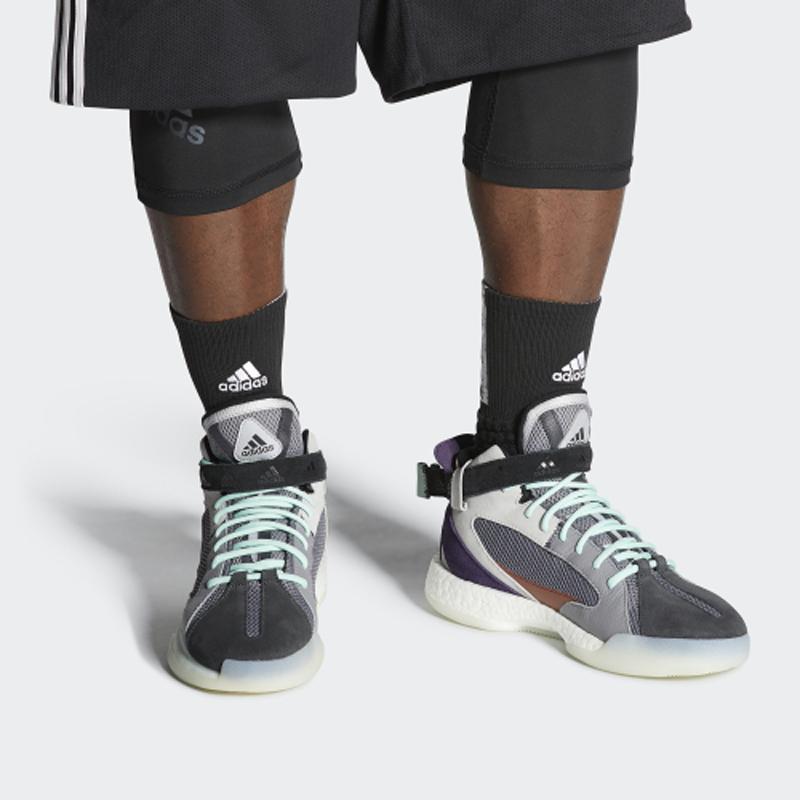Men's Sneakers adidas Posterize Carbon Carbon/Core Black/Silver Metallic