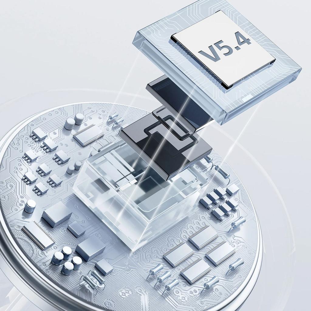 Słuchawki bezprzewodowe U21 TWS ANC ENC Bluetooth - białe