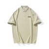 Men's New Summer T-shirt Loose Lapel Short-sleeved POLO Shirt T-shirt