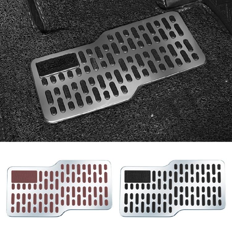 Robusts Steel Car Pedal Enhancements Wear Resistant Pedal Covers Simple Installs for Elevated Aesthetics & Driver Safety