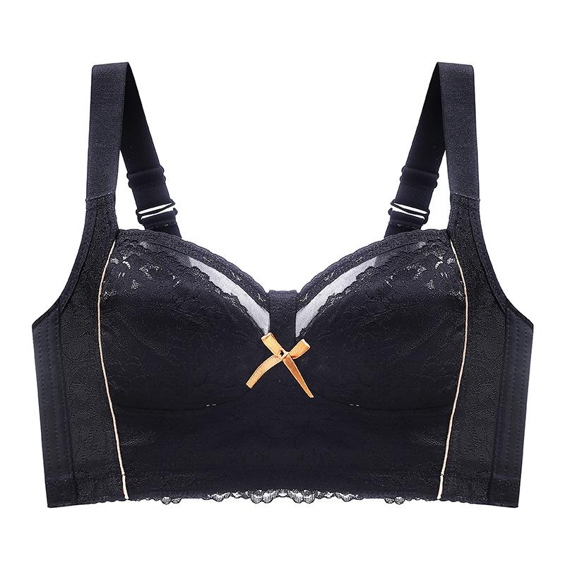 Latex E Cup Bra Women's Adjustable Large Size Underwear Gathering Wireless Bra Invisible Sensual Sexy Lace Lingerie