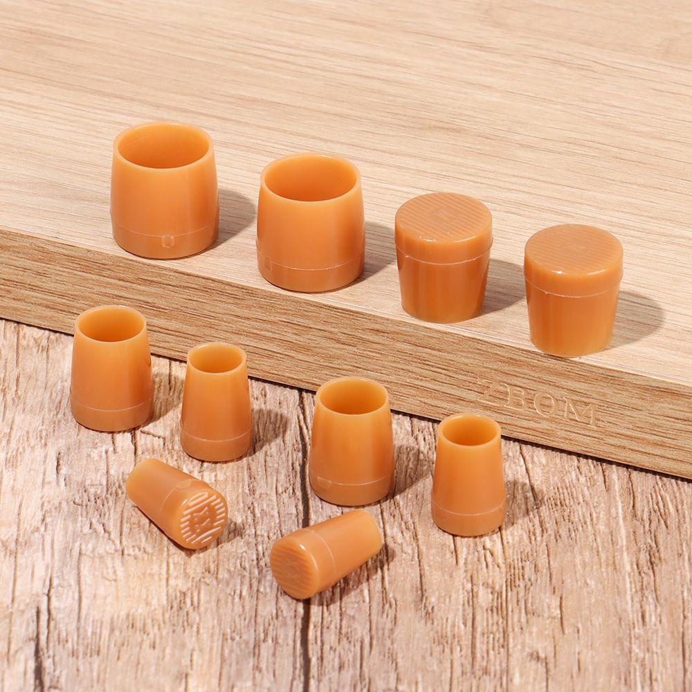 pair New Shockproof Non-slip Round Shape Heel Stoppers Silencer Heel Protector Antislip High Heeler