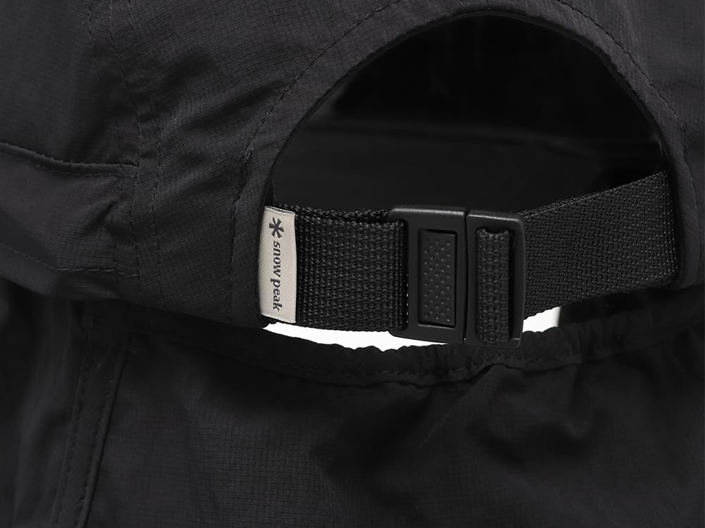 Snow Peak Кепка для кемпинга с козырьком, головной убор, кепка, шляпа для мужчин и женщин, размер M, GS-S25MUFCC76, черный,