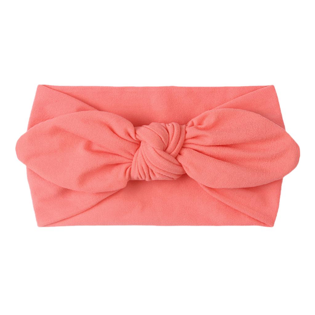 23-Color Newborn Baby Soft Nylon Headband with Rabbit Ears – Four Seasons Accessory