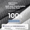 Men's Socks, Summer Thin Style, 100% Pure Cotton, 10A Deodorant, Breathable Mesh Short Socks
