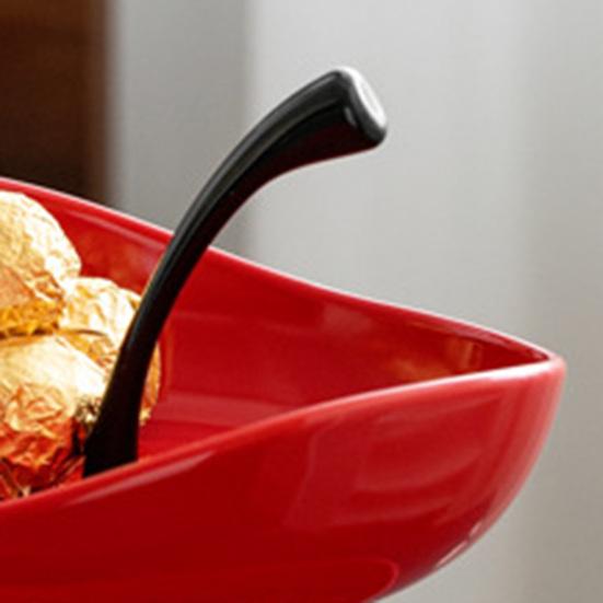 Двухъярусная фруктовница, многоярусная керамическая ваза для фруктов с металлическим подставкой, безопасна для посудомоечной машины, угловой органайзер для кухонной столешницы для фруктов, закусок, тортов