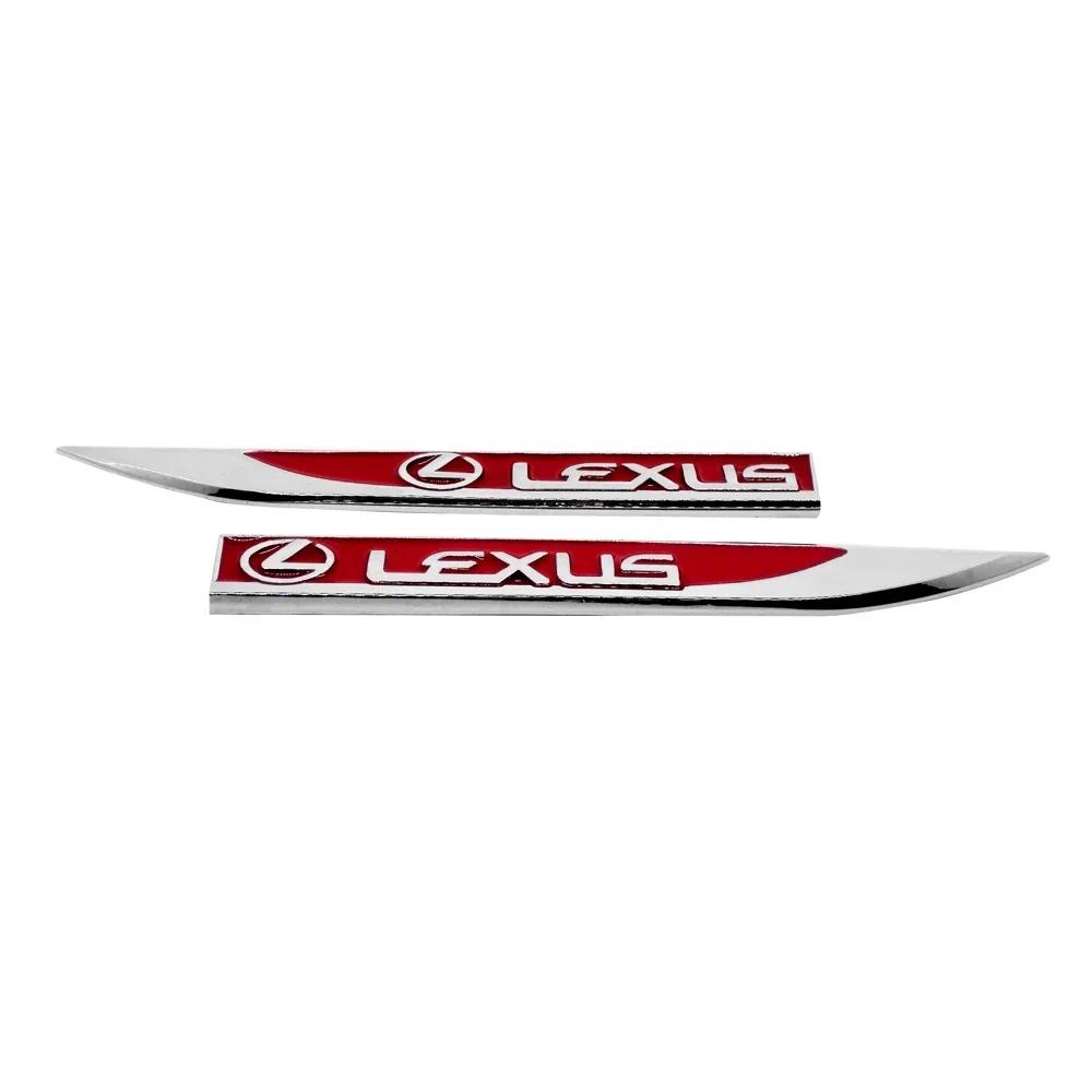 FIQK8 Car Lid Sticker Side Badge Sticker Decal for Lexus NX200t ES250 NX300 RX330 RX300 GS300 IS250 IS300 ES350 CT 200H Auto Styling