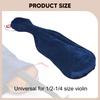 Чехол-рукав для скрипки 1/2 1/4 Легкий, Элегантный мешок для хранения на шнурке, Одеяло для путешествий