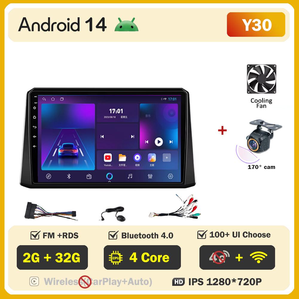 Carplay Android auto для ToyotaCorolla 12 2018 2019 2020 автомобильное радио интеллектуальные автомобильные системы сенсорный экран стерео головное устройство без 2din