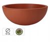Garden flowerpot, round bowl, decorative terracotta, 40 x 16 cm