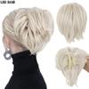 Synthetic Messy Short Wavy Ponytail Wig Extensions Claw Wig For Effortless Style For Women