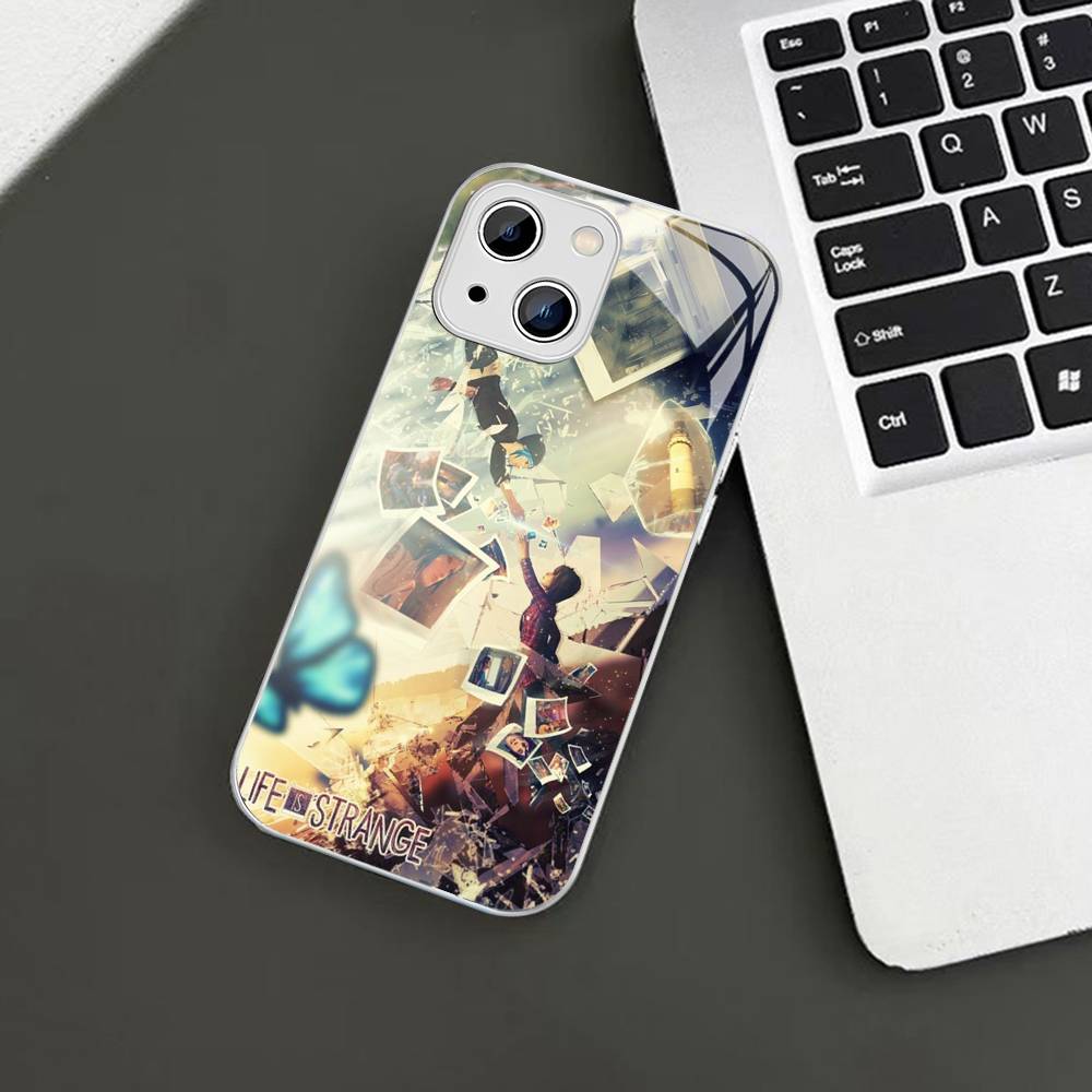 Приключенческая игра Life Is Strange Для iPhone 14 13 12 Mini 11 Pro XS Max X XR 14 Plus Закаленное Стекло Чехол