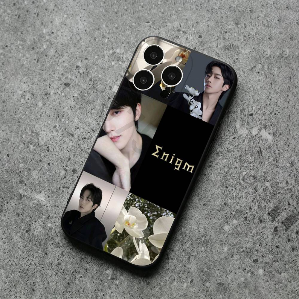 Чехол для телефона актера Хуан Син для iPhone 17,16,15,14,13,12,11,Plus,Pro Max,XS,X,XR,SE,Mini,6,7, Мягкий силиконовый черный чехол