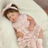 48 см новорожденная кукла LOULOU Reborn мягкая силиконовая гибкая 3D кожа тон с видимыми венами прошитые вручную волосы кукла игрушка