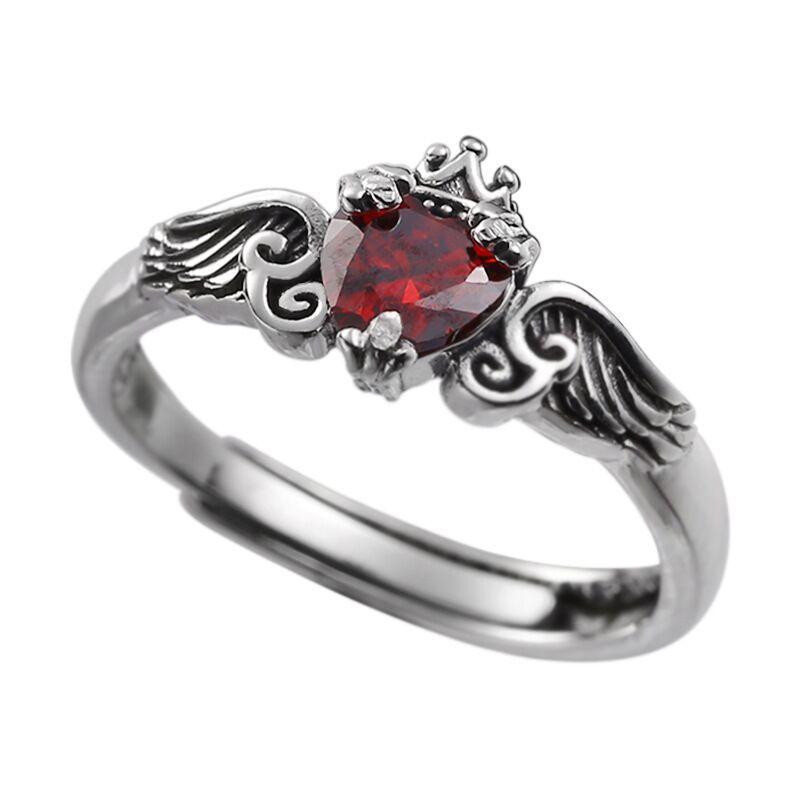 Sterling Silver Heart Zircon Rings for Women Wedding Luxury Jewelry Things with Jewellery