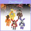 Высококачественный набор строительных блоков Fnaf Wu Ye Bear для детей с красочным дизайном и прочными пластиковыми материалами