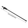 Dilwe Cello Tail Rod and Endpin Support, 3/4/4, Carbon Fiber, Extendable, Stable, and Resistant to Deformation, Black