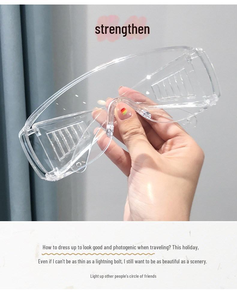 Anti-Splash Impact-Resistant Safety Goggles with Foam Padding