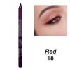 Waterproof Eyeliner Pencil Long Lasting Pigment Brown Black Glitter Eyeiner Pen for Women Fashion Color Eyes Make Up Cosmetics Blooming Eyeliner