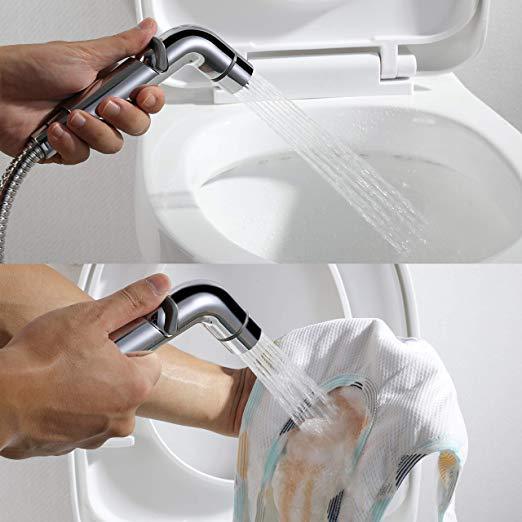 Handheld Bidet Sprayer Diaper Shattaf Douche Complete Hand Bidet Set