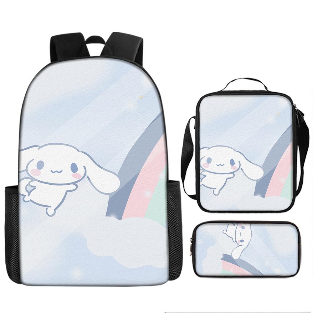 European And American Yugui Dog Schoolbag Cartoon Backpack Girl Cute Cartoon Animation Shoulder Messenger Bag Pencil Bag