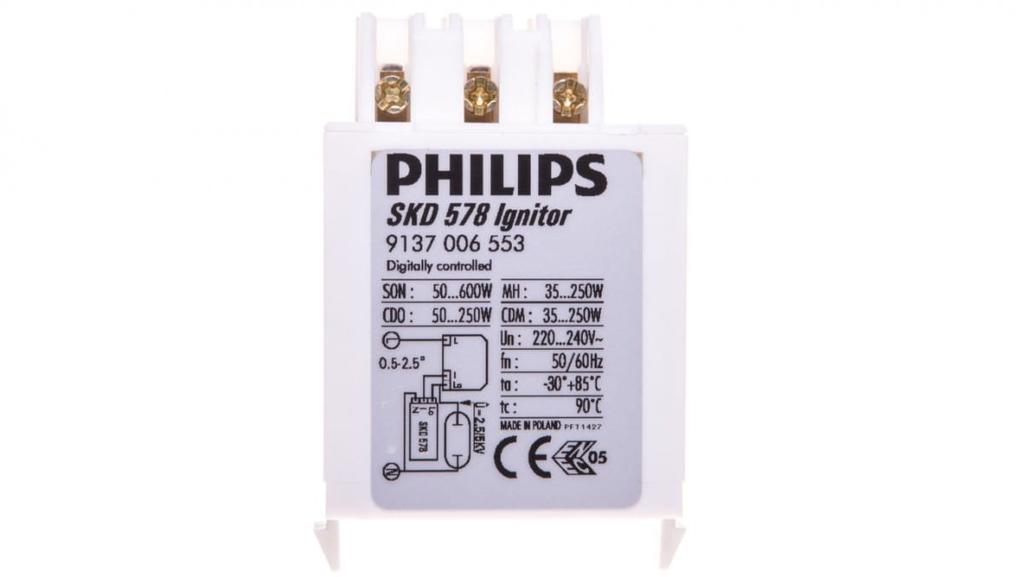 Układ Zapłonowy 35-600W Skd 578 Do Lamp Son/Cdm/Mh/Hpi/Hpa/Cdo 8727900771312