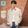 JEANSWEST LIFE Мужская вельветовая куртка-рубашка большого веса с отложным воротником