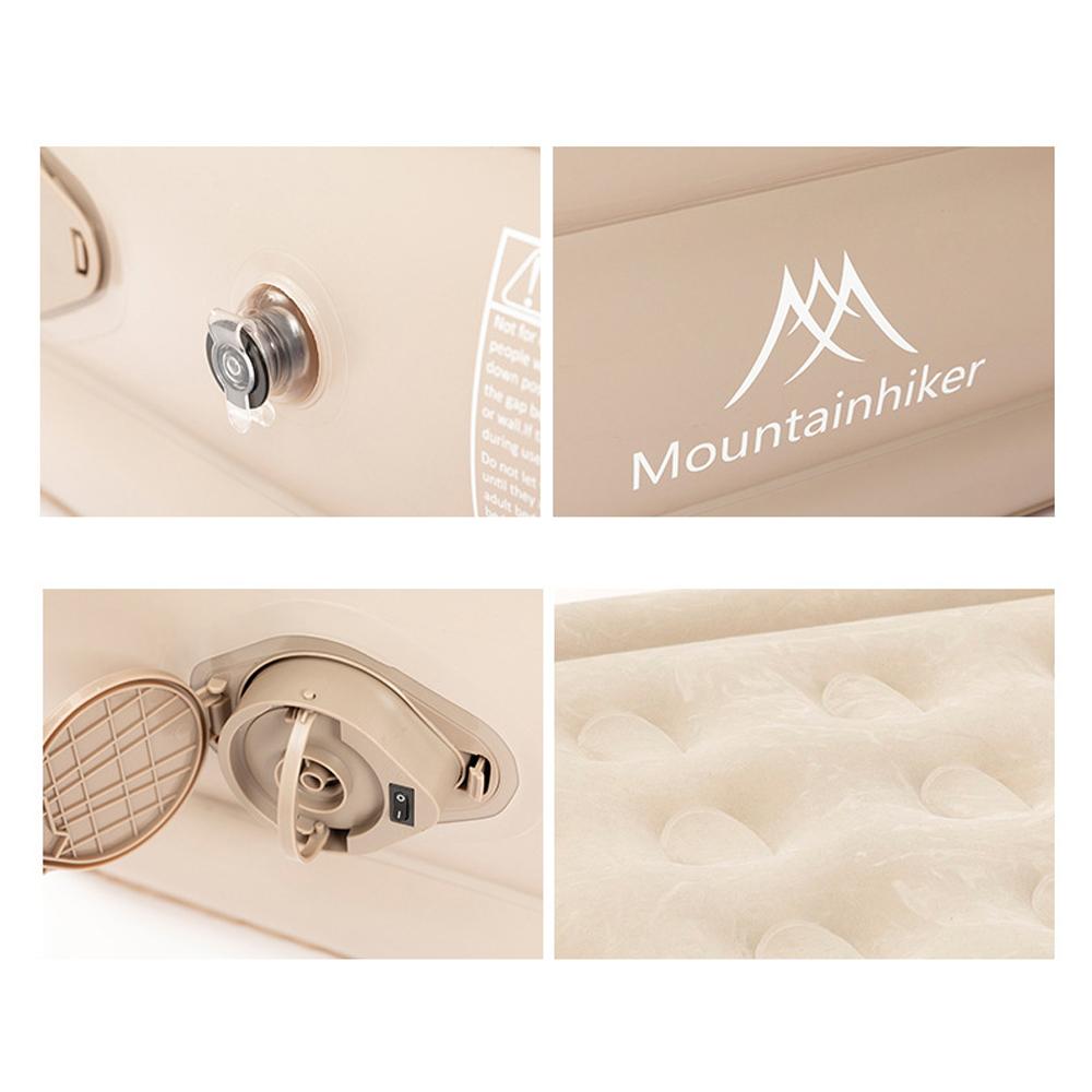 Надувная кровать для кемпинга, пикника, самостоятельного вождения, для путешествий, портативный мягкий надувной матрас, высокий