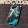 Морские выдры Животные Милый чехол для телефона для iPhone 11Pro 13 12 11 Pro Max 16e 17 Air 16 15 14 Plus 11ProMax
