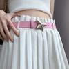 Waist Belt Adjustable Waistband Pentagram Star Belt Star Buckle Belt PU Leather Belt Waist Belt