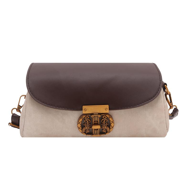 Нишевая модная сумка, простая французская квадратная сумка и высококлассная сумка через плечо