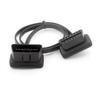 LoongGate OBD-II OBD2 Extension Cable Ultra Thin - for Code Scanner USB ECU Reader - 0.6m
