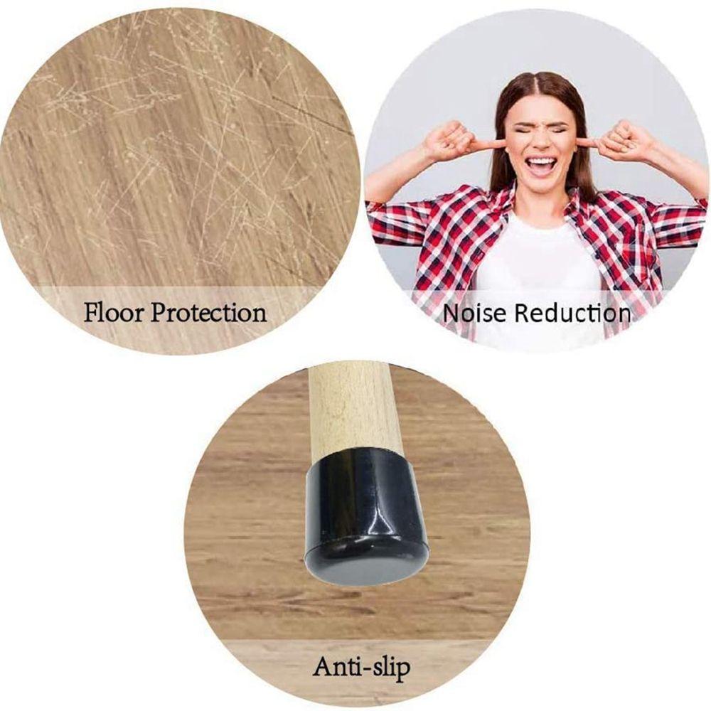 Parts Reduce Noise Table Feet Tips Furniture Leg Covers Chair Leg End Cap Furniture Feet Pads