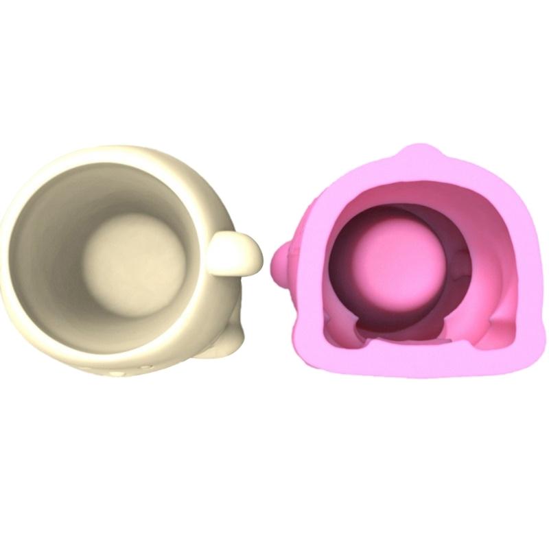 Flower Silicone Mold Succulent Planter Concrete Mold Bear Flowerpot Resin Epoxy Mold Pen Holder Home Decor