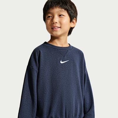 Kids' Nike Kids Casual Sportswear Crew Neck Moderate