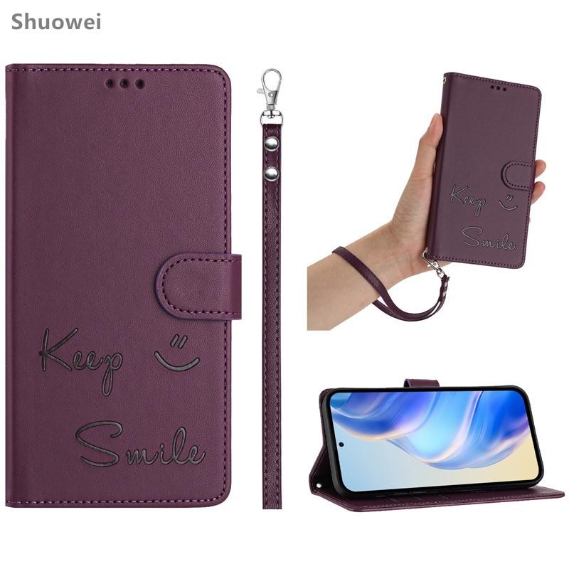 For Huawei P20 P30 P40 P50 Lite Pro 4G Case Flip Leather Wallet Cover Card Slot Stand Wrist Strap