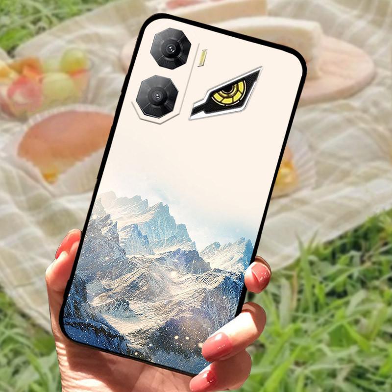 Чехол для ZTE Nubia Neo3 Neo 3 5G Z2464N TPU Мягкий Силиконовый Черный Матовый Чехол для Телефона Для Nubia Neo3 Задняя Крышка Защитная Оболочка