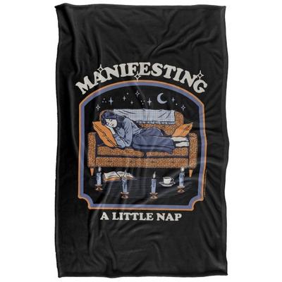 Manifesting A Little Nap Soft Touch Blanket