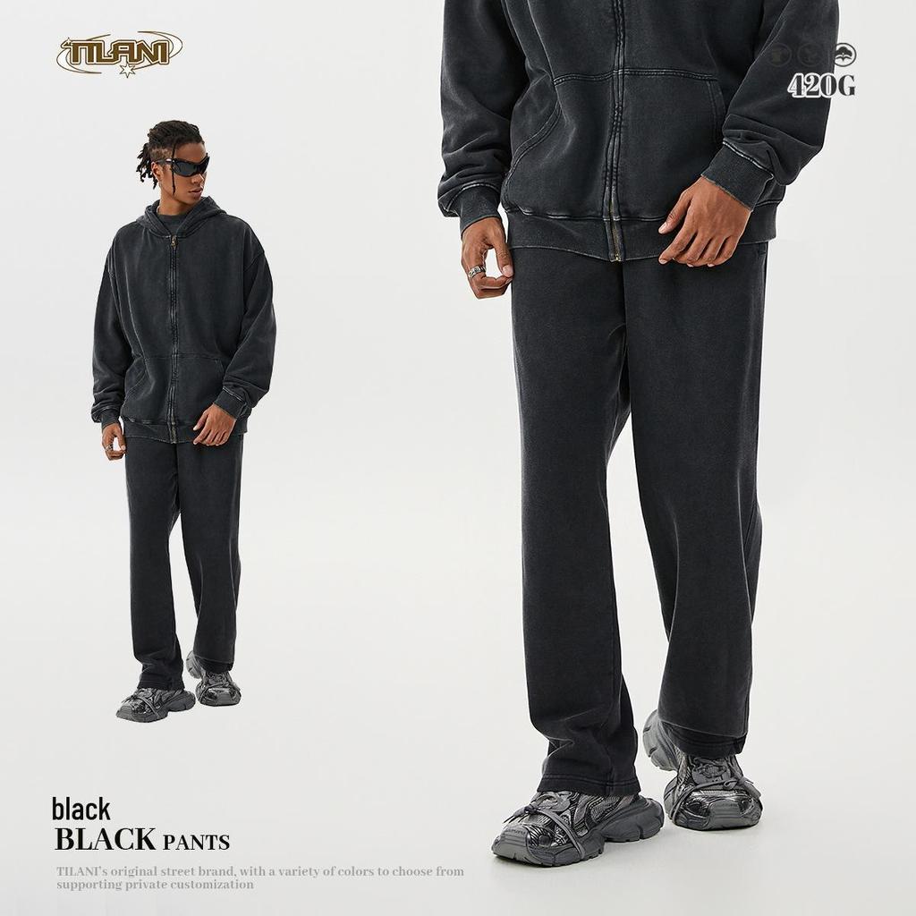 TILANI Унисекс Толстовка с капюшоном батик 420 г Спортивный костюм-двойка