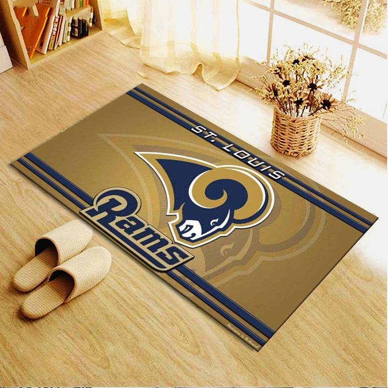 Ковер Los Angeles Rams для гостиной, спальни, дома, дивана, игровая коврик для детей, нескользящий напольный коврик
