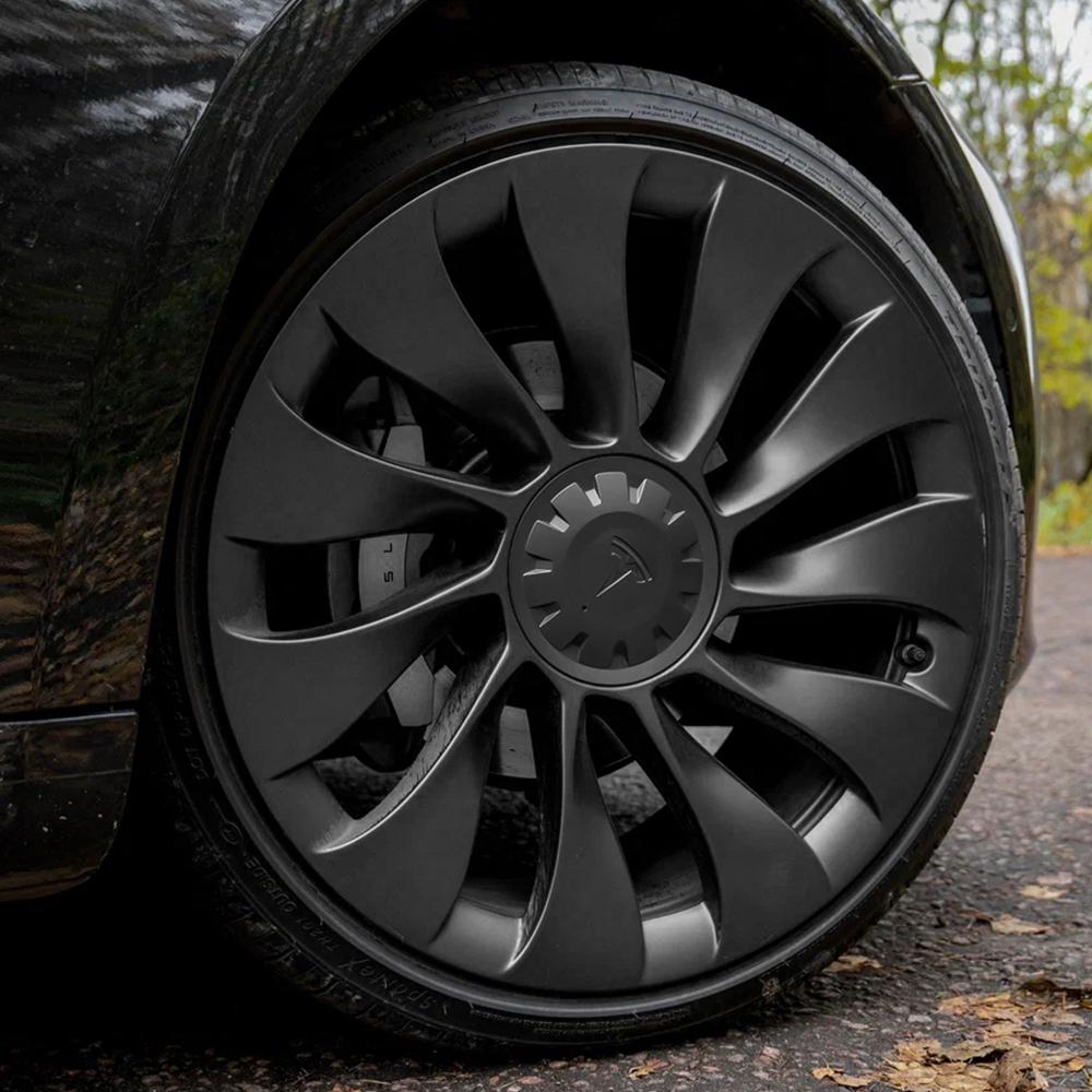 4PCS For Tesla Model Y Replacement Wheel Rim Cover 21Inch Car Wheel Center Cover Auto Hub Caps Original Covers Car Accessories
