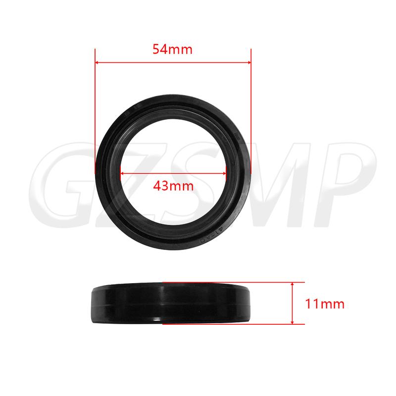 43x54x11 Front Fork Oil Seal Dust Cover Fit for BUELL 1200 Firebolt XB12R 2004-2009 XB9R 2003-2007 Lightning XB12 Ss