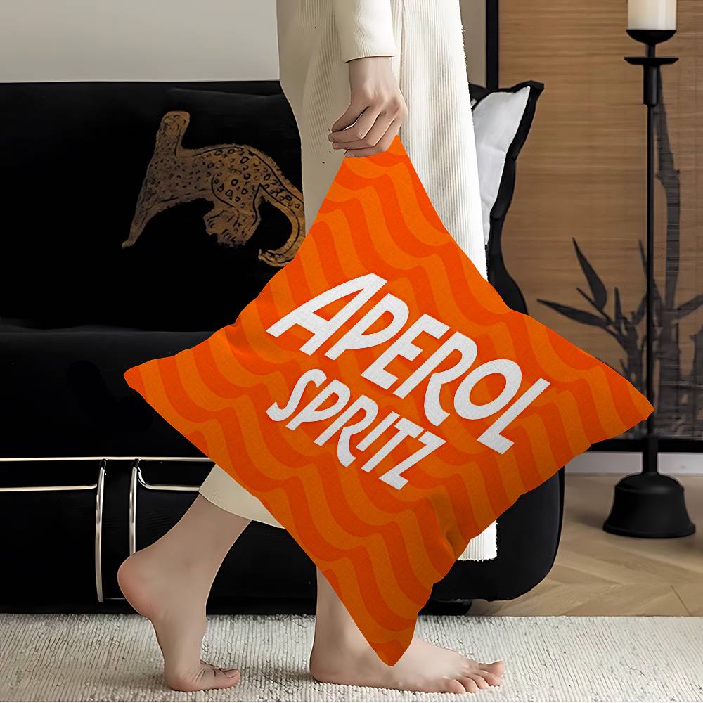 Бренд A-Aperol S-Spritz Счастливый Дракон Наволочка Чехол на Подушку для Дивана Декор Комнаты Подарок Ребенку