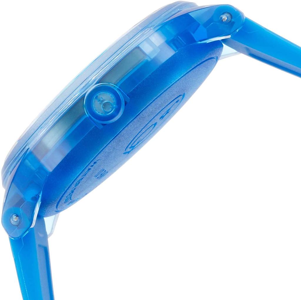 SmileSolar Solar Solar Urethane Q&Q Watch, Powered, Analog, Waterproof, Strap, Men's, Blue, RP10-008