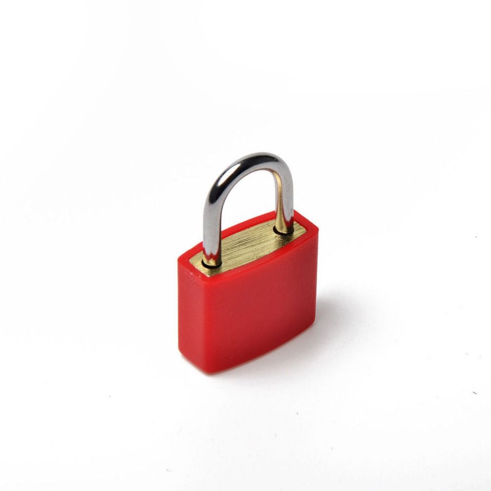 Ornament Dormitory Appliances Small Luggage Lock with 2 Keys Cabinet Door Bookbag Suitcase Padlock