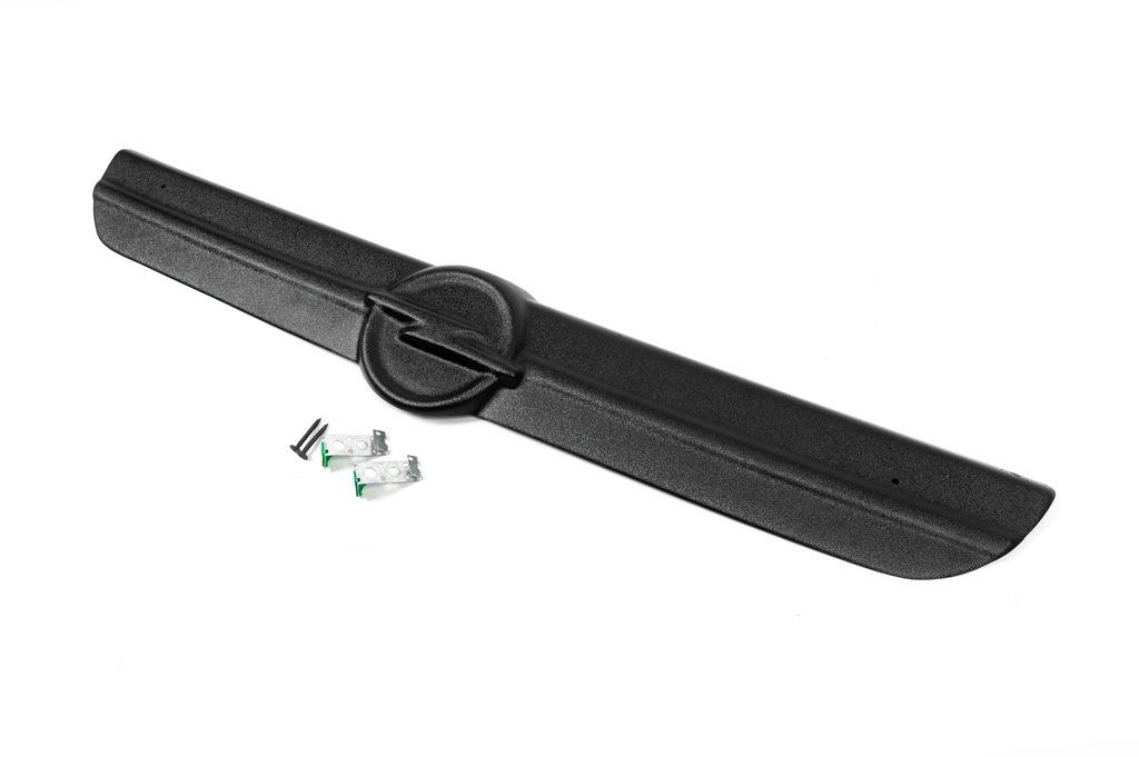 Зимняя накладка на решетку 2001-2007 (верхняя) Матовая для Opel Vivaro