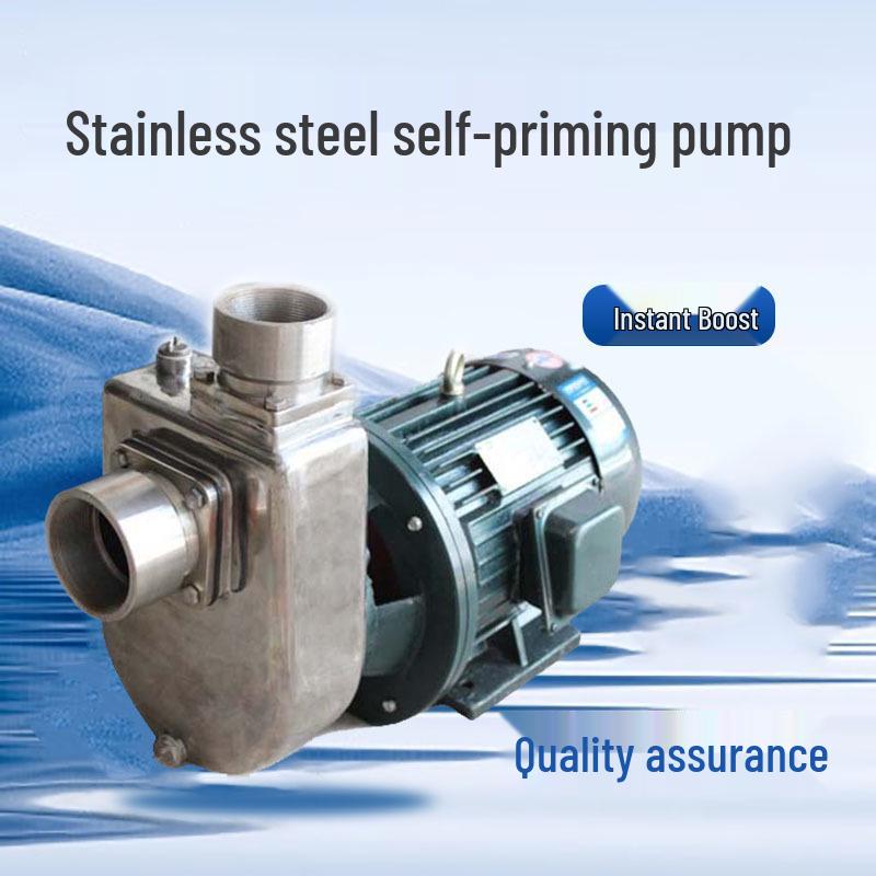 Stainless Steel Acid & Alkali Resistant Self-Priming Pump 25FBX-13 for Ethylene Glycol, Explosion-Proof Model