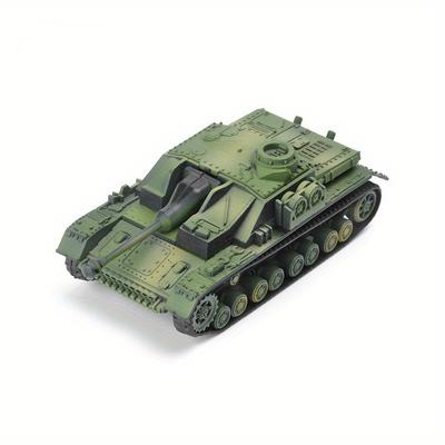 1/72 Немецкая модель танка DIY Сборка Пазлы Модель Образовательная Коллекция Вторая мировая война Здание